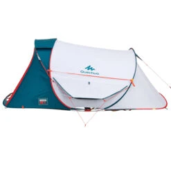 Quechua 2 Man Pop-Up Blackout Tent -Outdoor Camping k18d7eebe9c3fd9433563914b628677dc