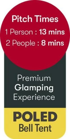 Quest 5m Bell Tent -Outdoor Camping k1ca1973155318be1af97443e164f5685