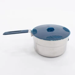 Quechua Hiker's Camping Stainless Steel Cooking Set MH100 4 Person (2.6 L) -Outdoor Camping k3a39dcd761542c4223e7883fd34a5b32