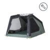 Quechua BEDROOM FOR ROOFTOP TENT MH900 FRESH & BLACK 2P