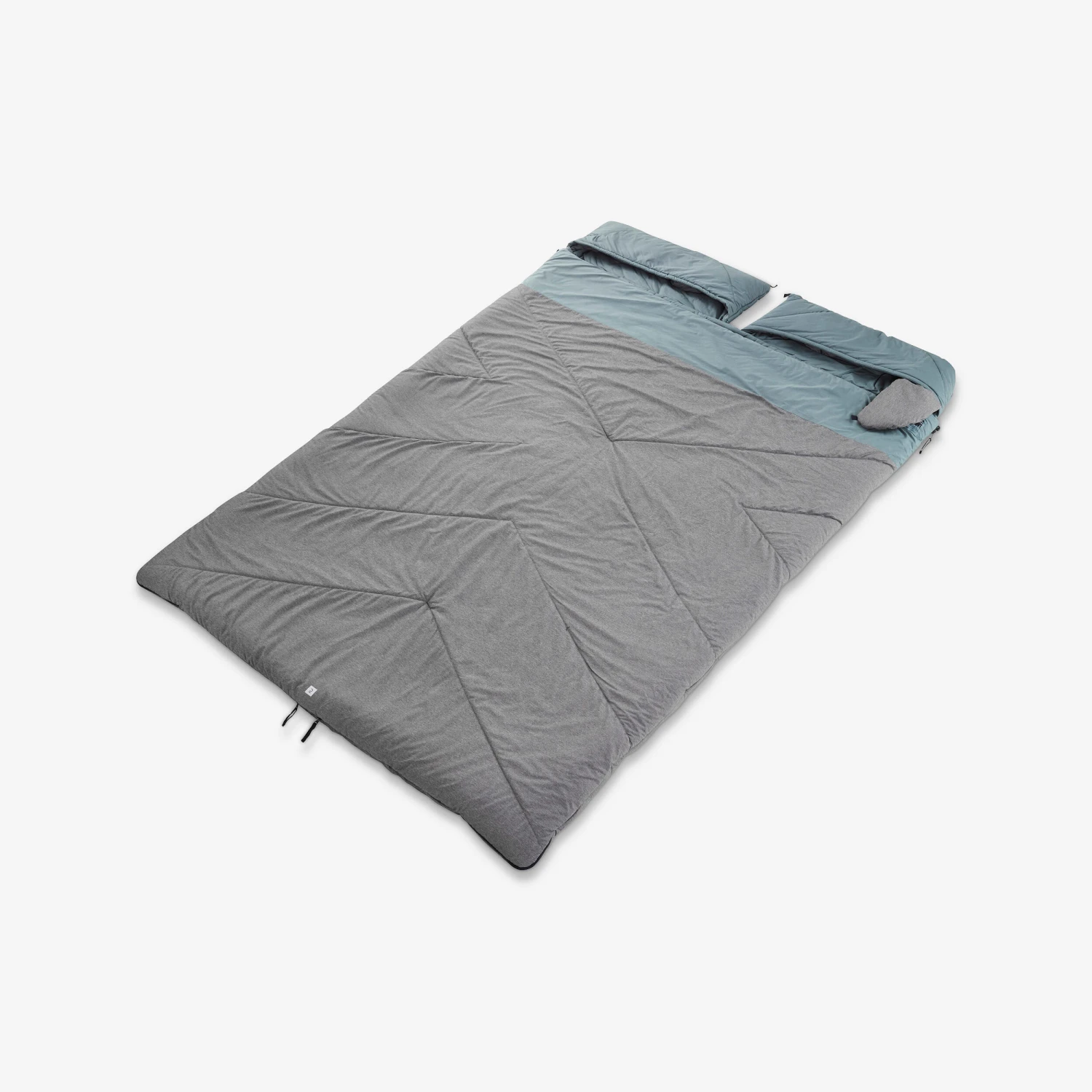 Quechua CAMPING SLEEPING BAG - ARPENAZ 0° COTTON DOUBLE 3 Quechua CAMPING SLEEPING BAG - ARPENAZ 0° COTTON DOUBLE