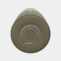 Quechua Isothermal Stainless Steel Hiking Flask MH500 1 L Khaki -Outdoor Camping k63e6a767fcda5e9dc17cb5291bccce76