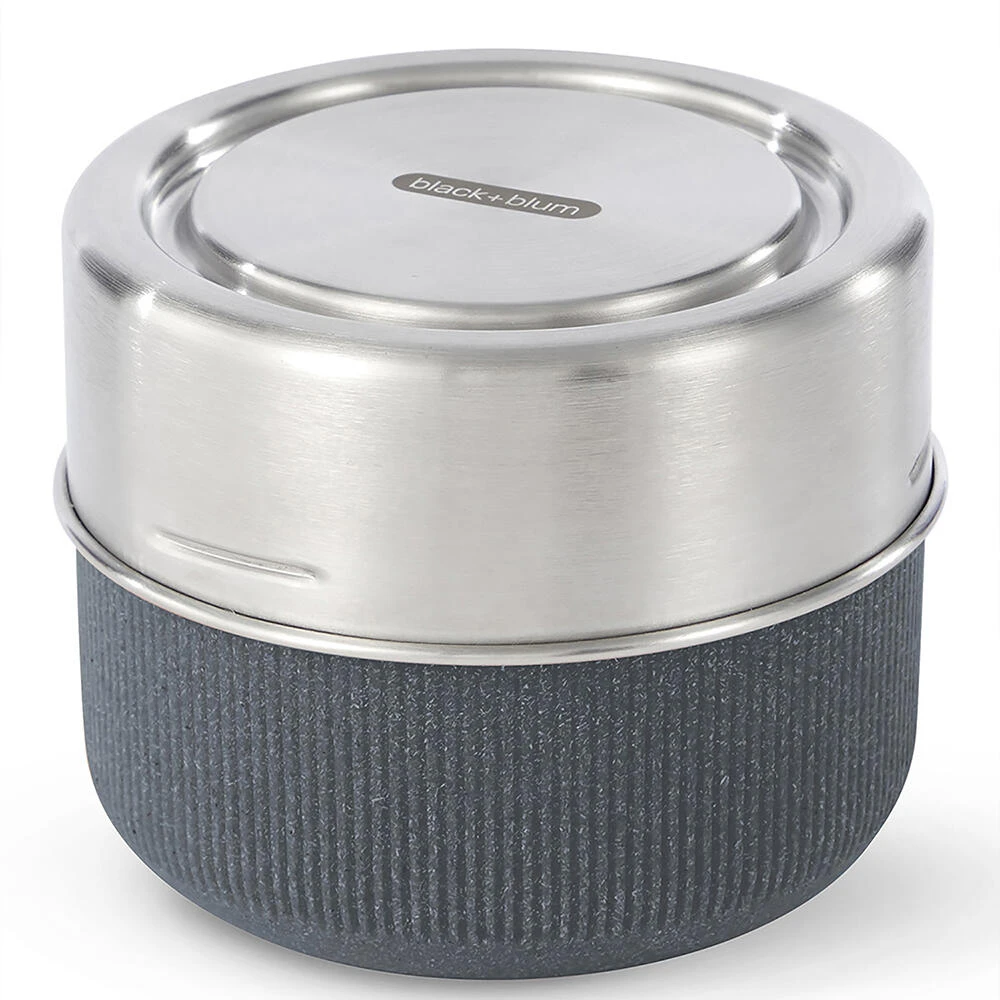 Black+Blum Glass Lunch Bowl 600ml Slate 3 Black+Blum Glass Lunch Bowl 600ml Slate