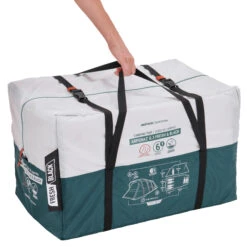 Quechua 6 Man Blackout Tent With Poles - Arpenaz 6.3 F&B 23 Quechua 6 Man Blackout Tent With Poles - Arpenaz 6.3 F&B -Outdoor Camping k790337a0ad0f01a76fcfdd85adcd1fbd