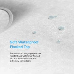 Single Comfort Air Bed – Grey/Navy -Outdoor Camping k7c2aa38f60318159a2849ed9b6eceffa