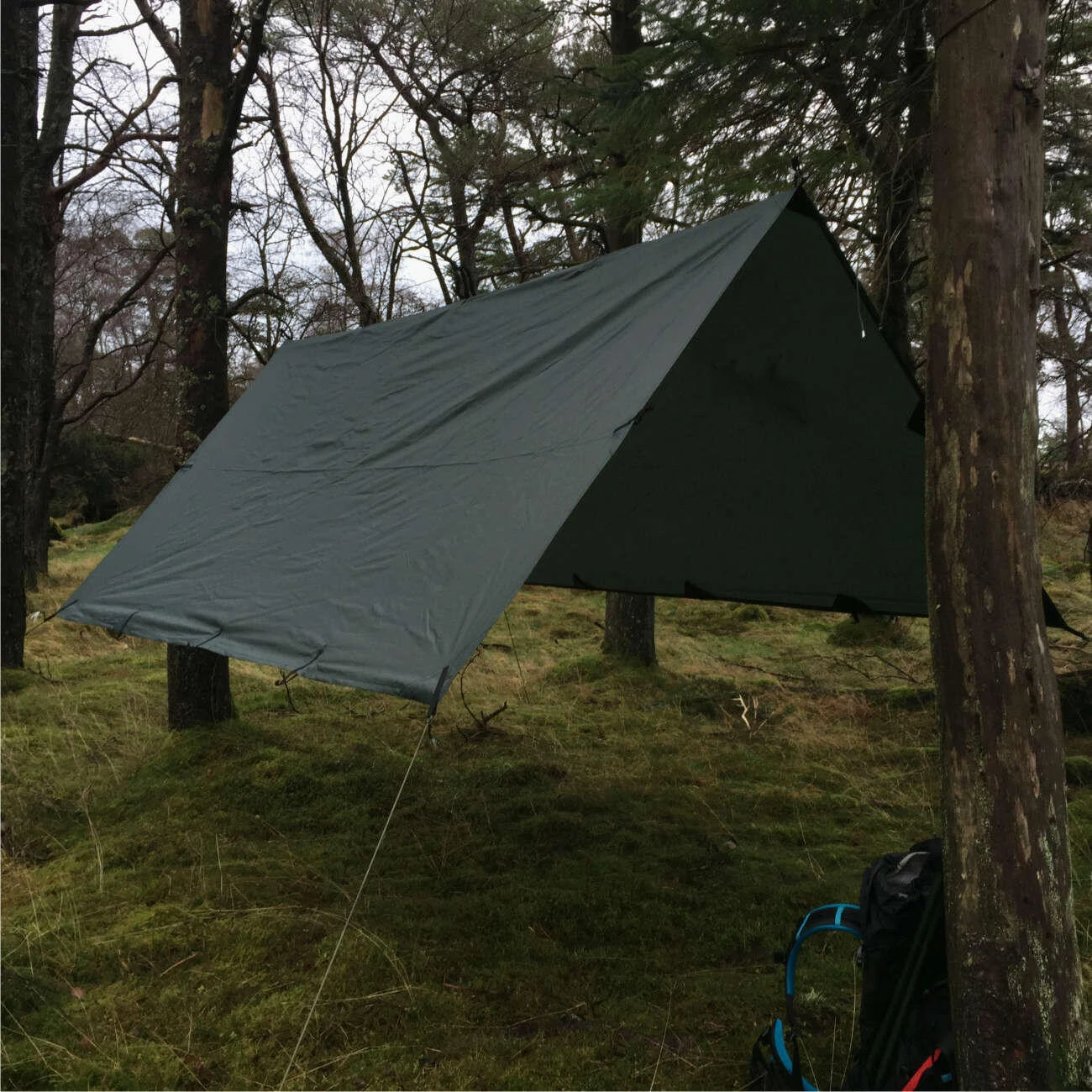 Lomo 4.5m X 4.5m Bushcraft Tarp 6 Lomo 4.5m X 4.5m Bushcraft Tarp - Image 4