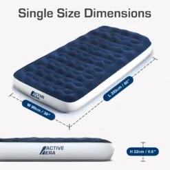 Single Camping Air Bed – Navy/White 11 Single Camping Air Bed – Navy/White -Outdoor Camping k8d17aa9b995bb950741a64fa6271a0fa