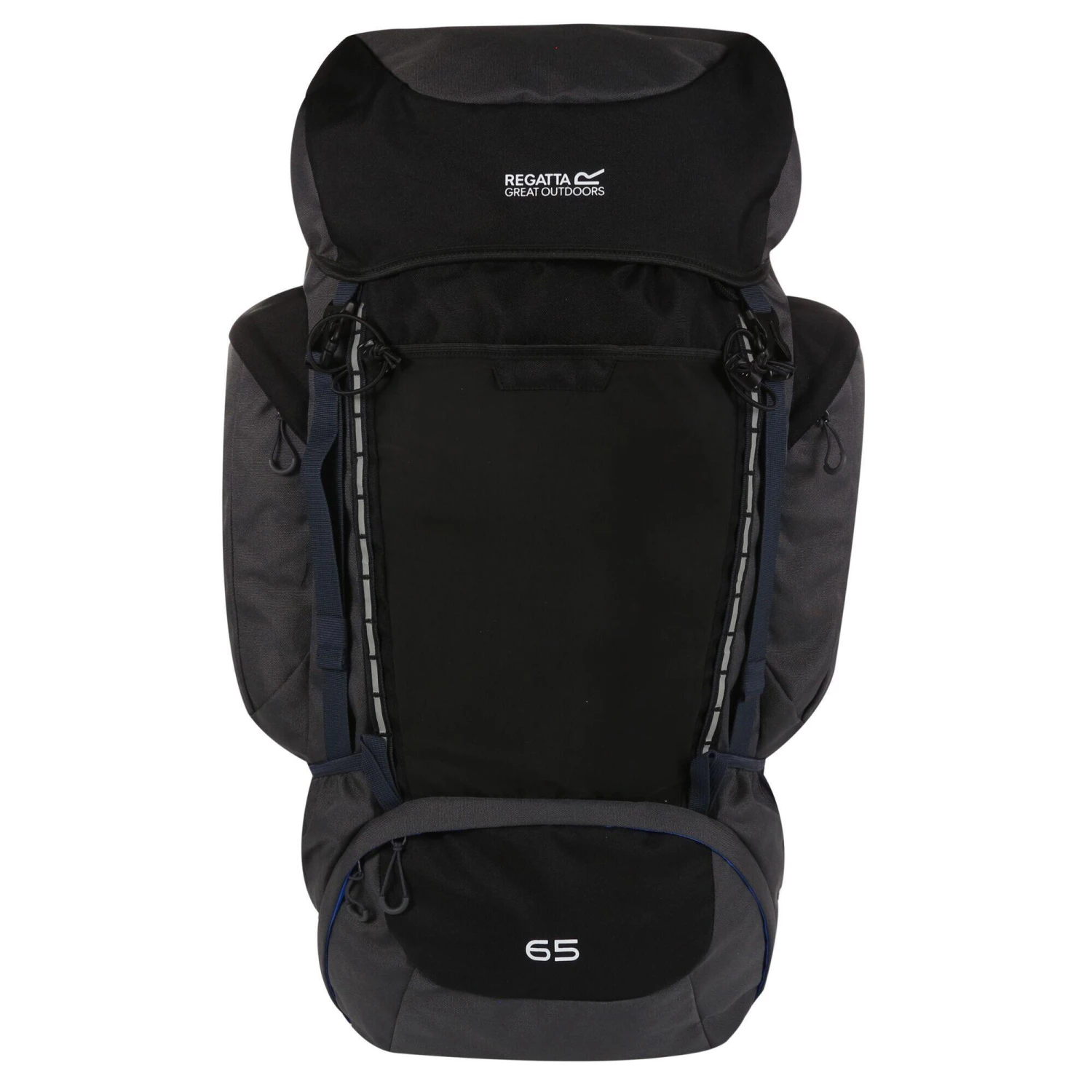 Regatta Highton 65L Hiking Backpack (Black/Ebony) 3 Regatta Highton 65L Hiking Backpack (Black/Ebony)