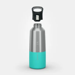 Quechua Isothermal Stainless Steel Hiking Flask MH500 0.5 L Turquoise -Outdoor Camping kbf8a0f0ad243cf62d72e61e762ea70c7