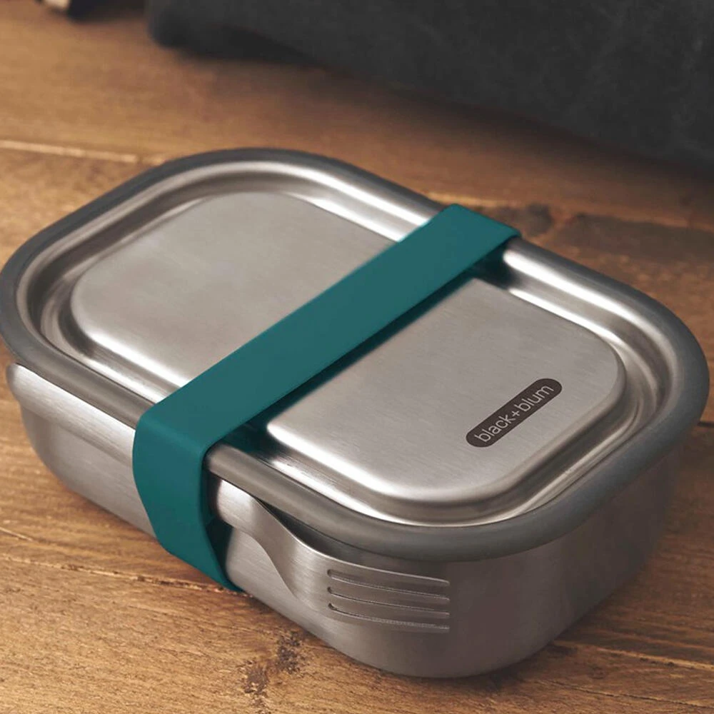 Black+Blum Stainless Steel Lunch Box Ocean 5 Black+Blum Stainless Steel Lunch Box Ocean - Image 3