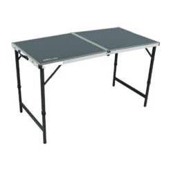 Double Alu Top Camping Table