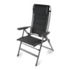 Dometic Black Lounge Firenze Chair -Outdoor Camping ke39eb4087614b3474baeb0fc0b85fd8c