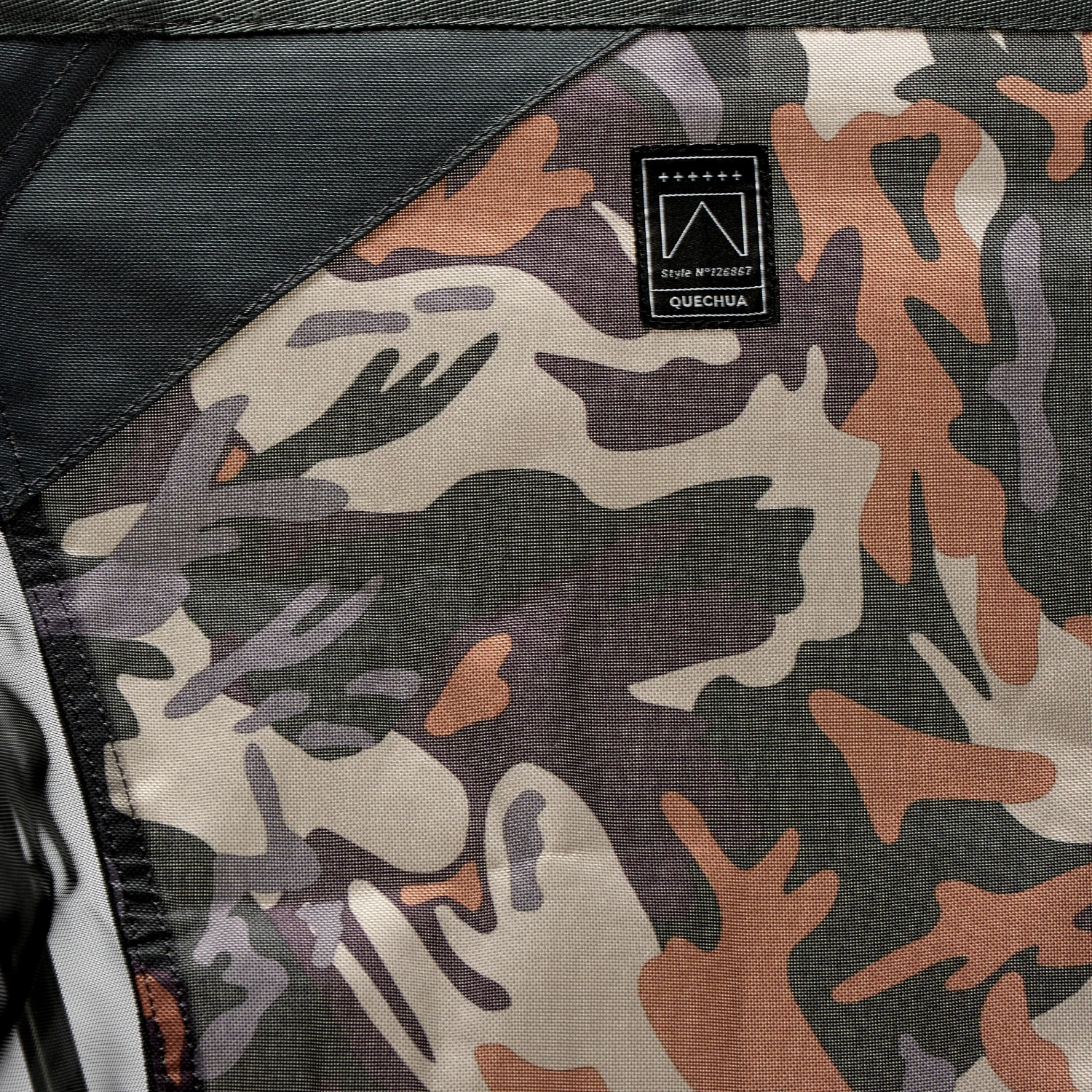 Quechua LOW FOLDING CAMPING CHAIR MH500 CAMO 12 Quechua LOW FOLDING CAMPING CHAIR MH500 CAMO - Image 10