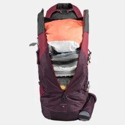 Women's Trekking 50 L Backpack MT100 Easyfit -Outdoor Camping kf2ceccbf1668b159a2c3d56f3bc20eb6